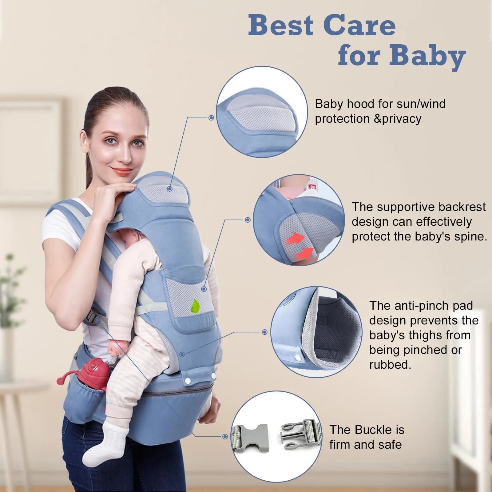 0-36 Months Ergonomic Baby Carrier