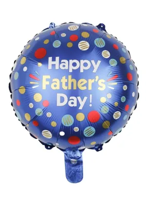 1 pc 18 Inch Party Balloons Large Size Happy Fathers Day Foil Balloon Adult & Kids Party Theme Decorations for Father's Day