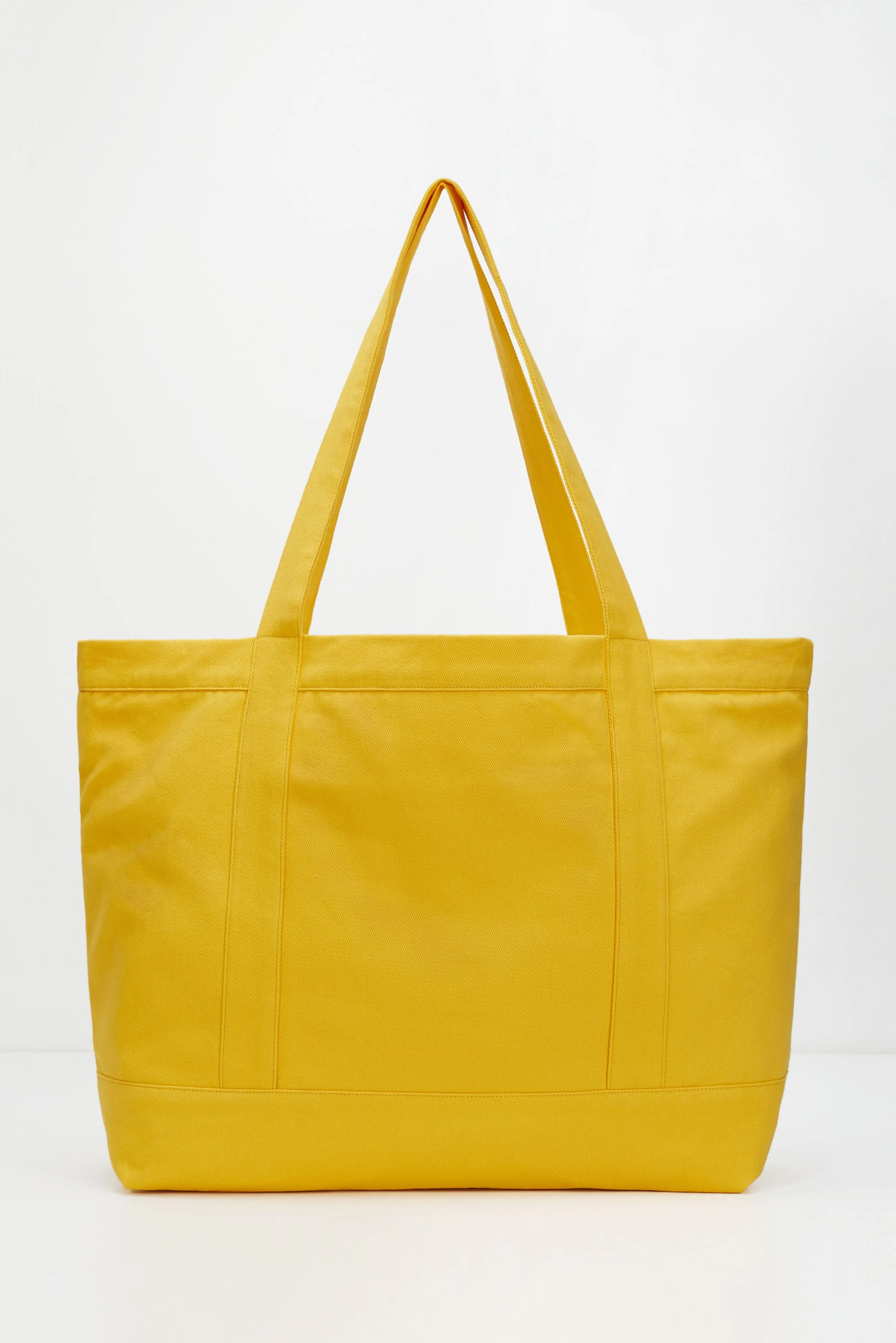 100% Recycled Big Tote Bag Yellow