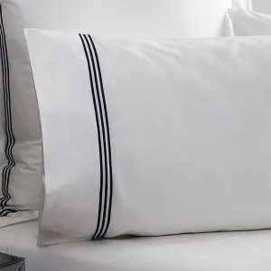 1200TC Palais Midnight Standard Pillowcase Pair by Sheridan