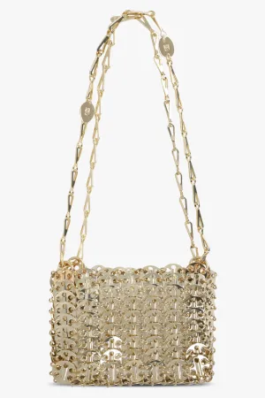 1969 NANO CHAIN STRAP DISC BAG | LIGHT GOLD