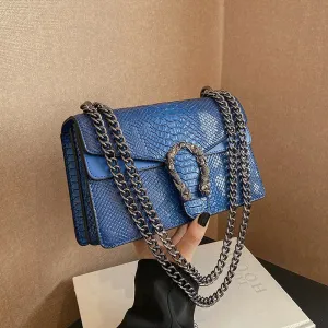 2024 Vintage Small Square Bag for Women - Trendy Chain Fashion Shoulder Crossbody Bag