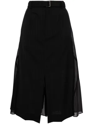 2407413 Pinstripe skirt