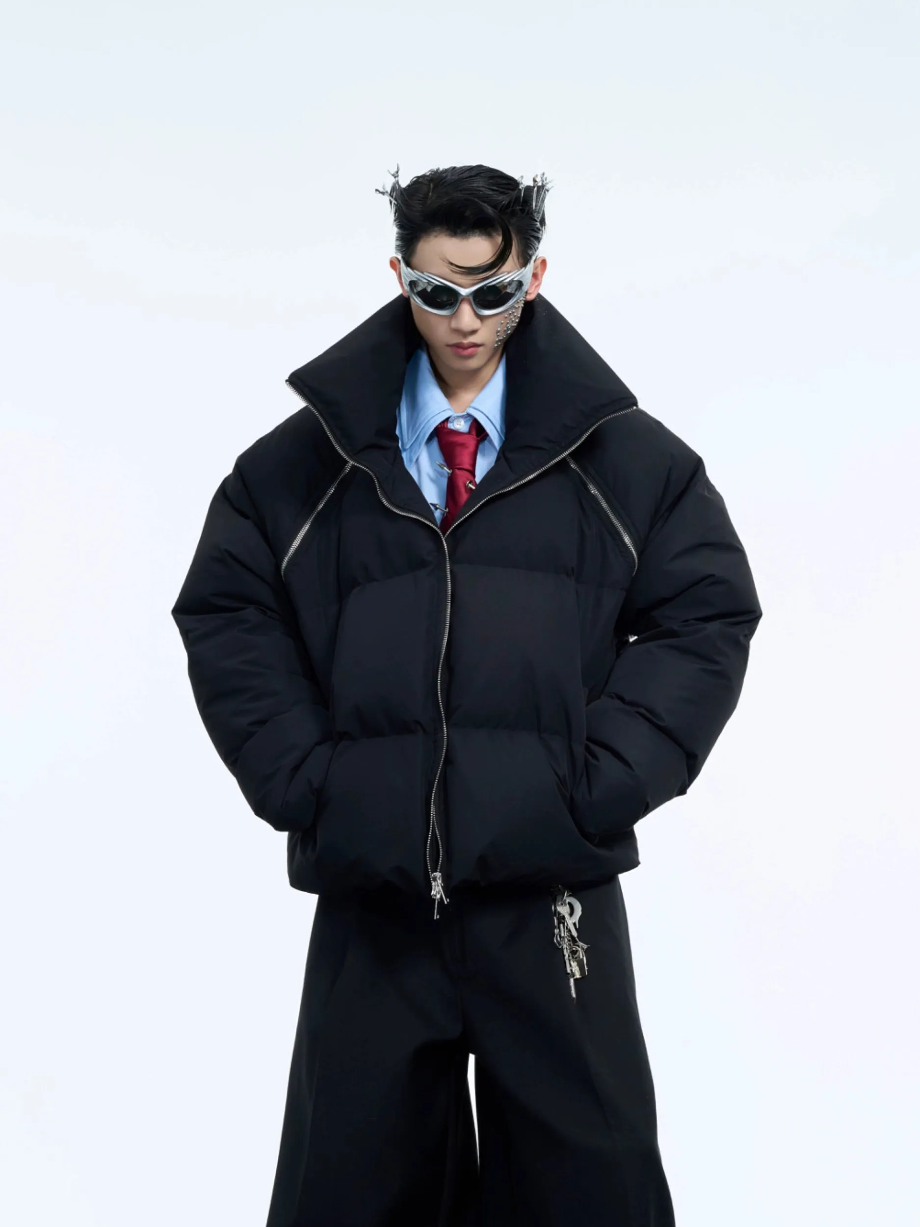 【24s Dec.】Zipper Padded Winter Jacket