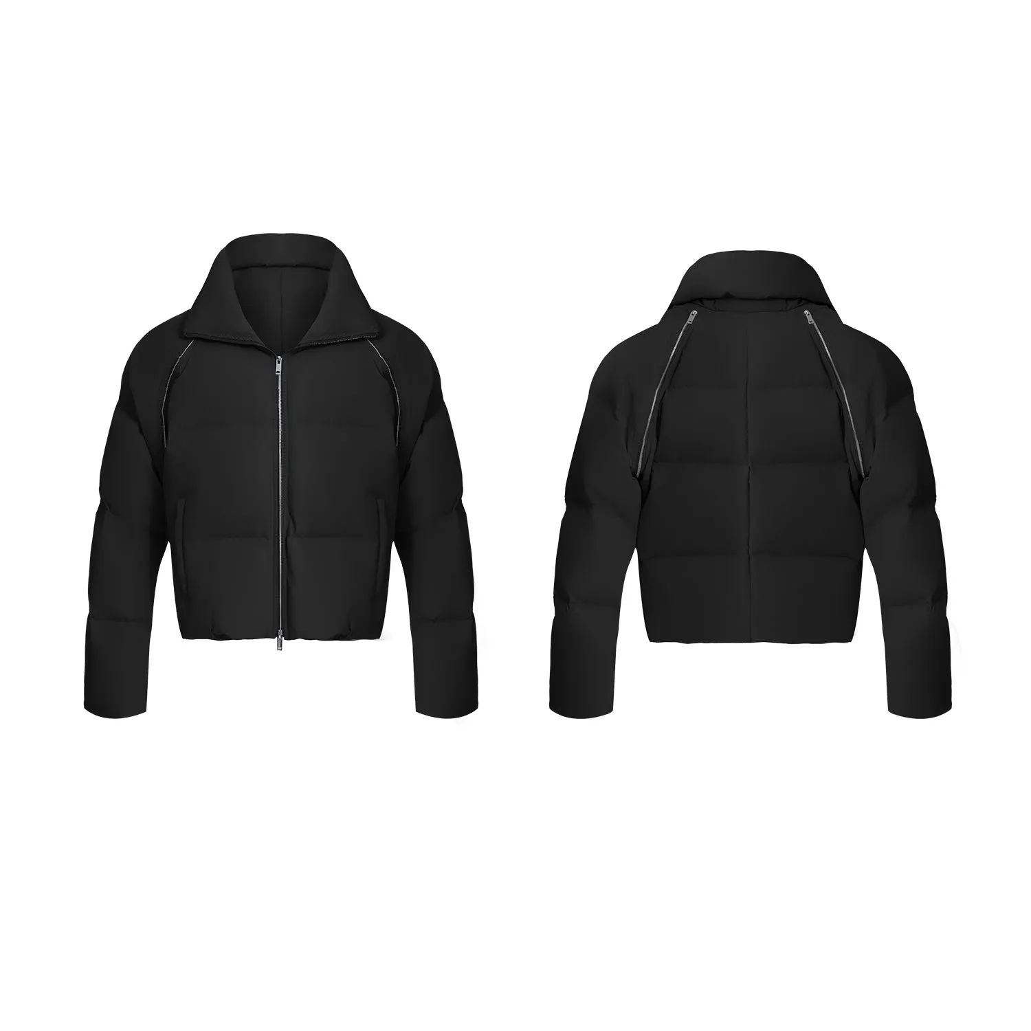 【24s Dec.】Zipper Padded Winter Jacket
