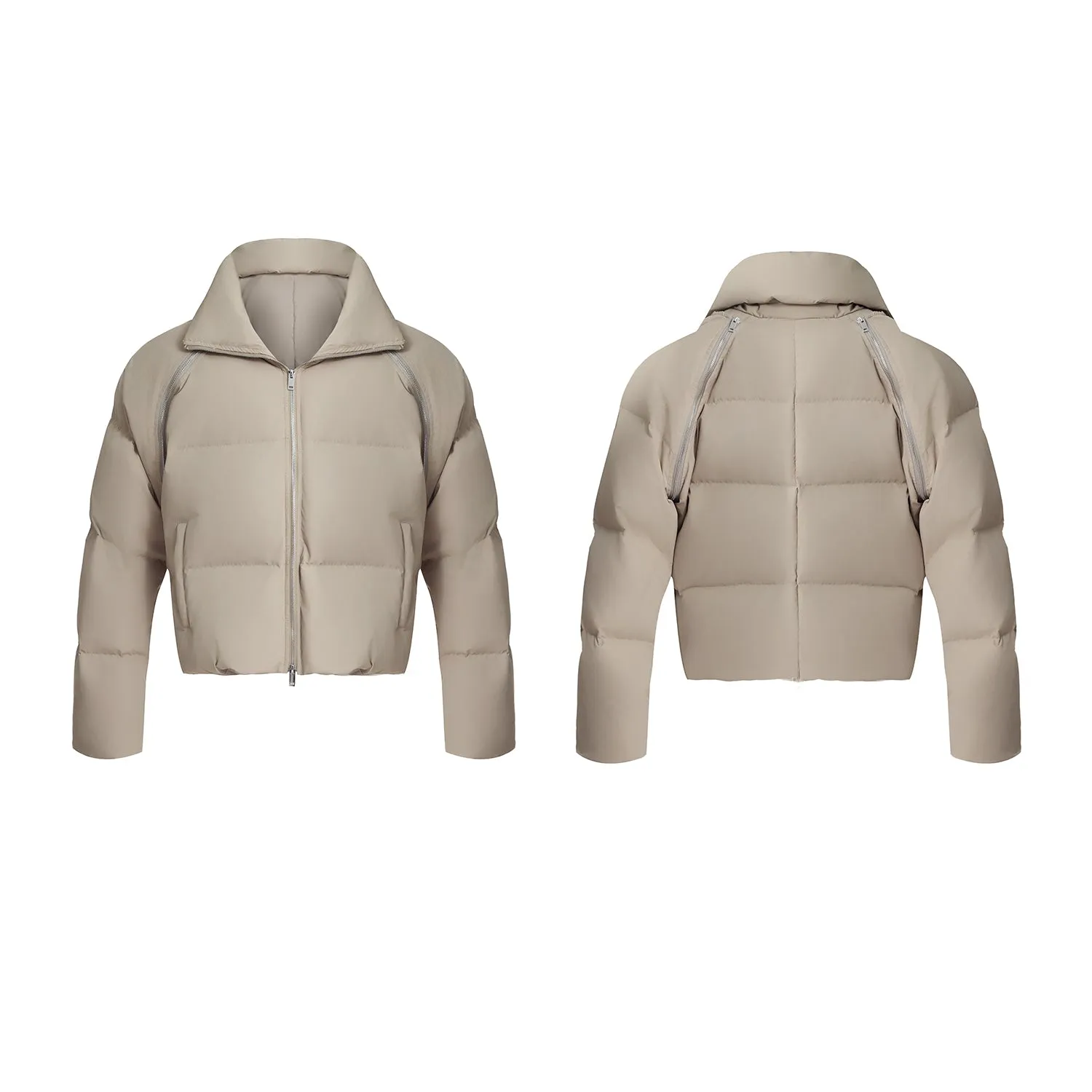【24s Dec.】Zipper Padded Winter Jacket