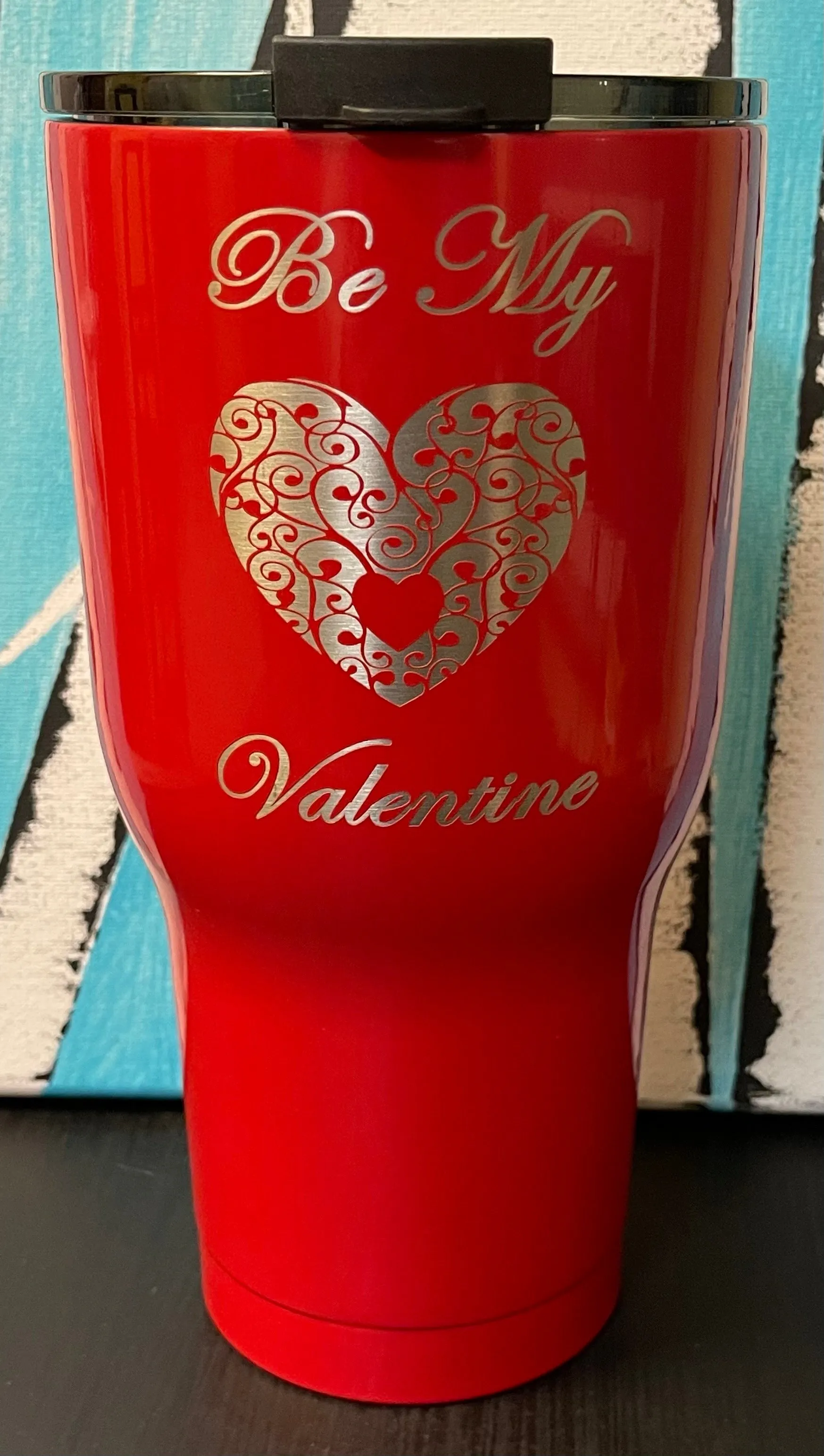 30oz Valentines Hearts Design Only