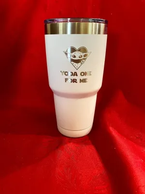 30oz Yoda Tumbler Design