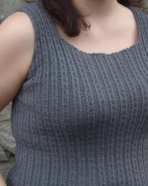 #317 Fancy Ribbing Tank