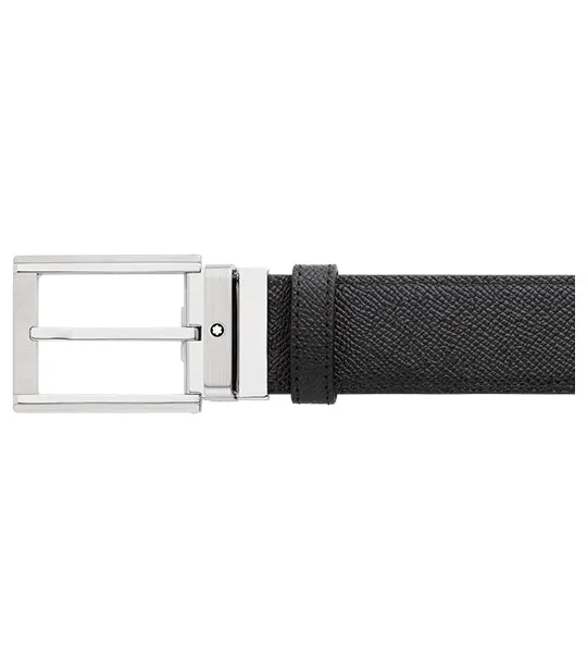35mm Reversible Leather Belt Black/Brown