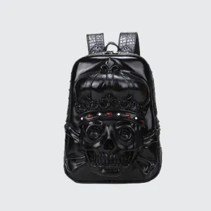 3d Royal Skull Bag