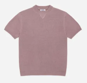 3sixteen - Knit T-Shirt in Mauve