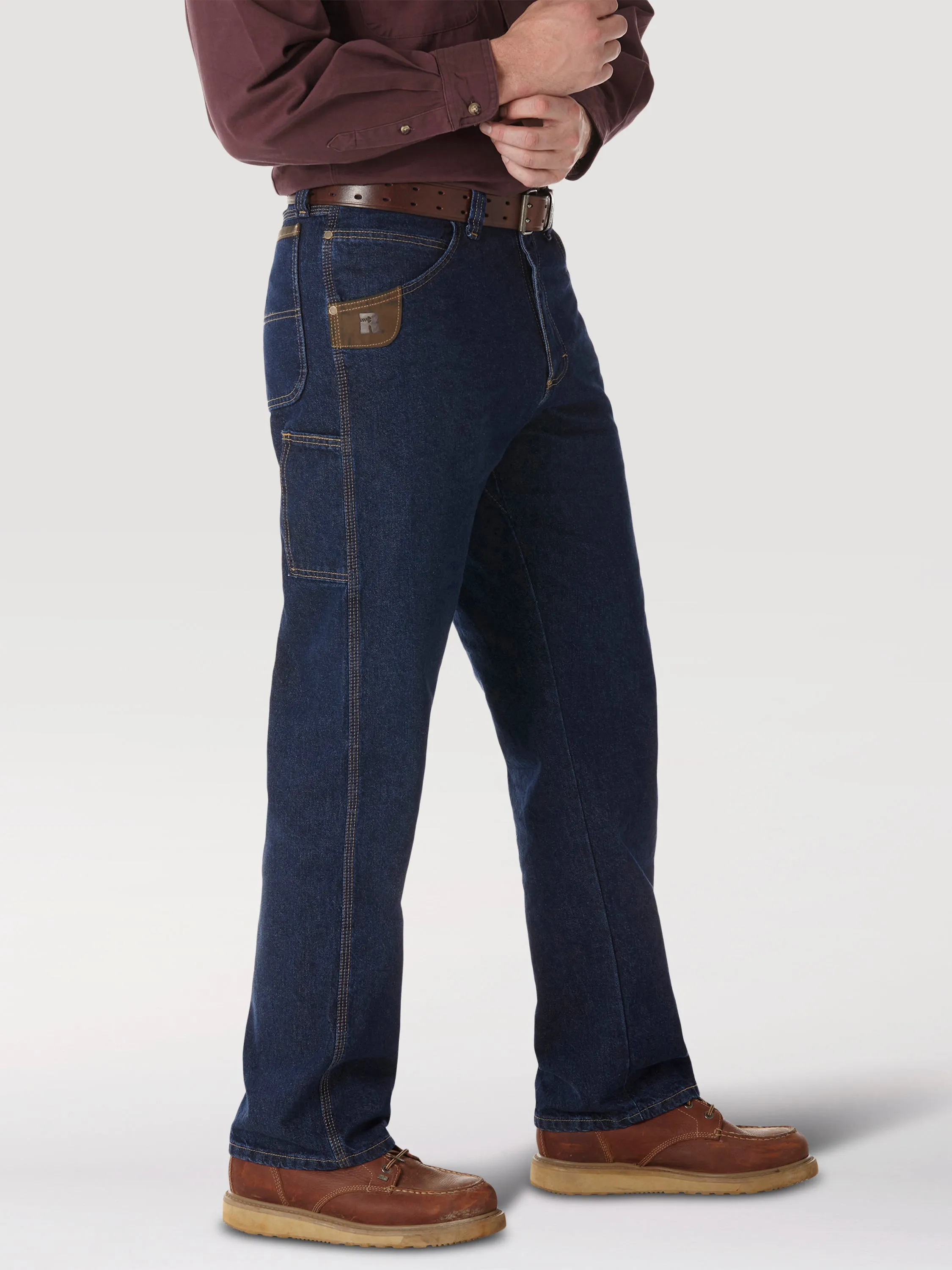 3W040AI Men's Riggs Relaxed Fit Contractor Jean by Wrangler