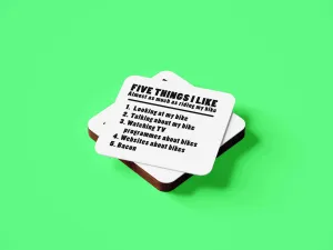 5 Things I Like As Much As My Bike Coaster