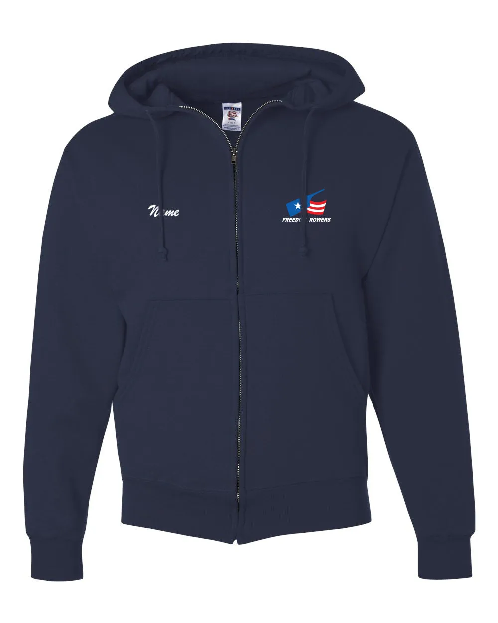 50/50 Hooded Freedom Rowers Pullover Sweatshirt