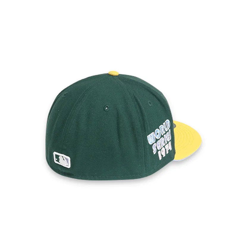 [60243525] Oakland Athletics 74 WS "POP SWEAT" Green 59FIFTY Men's Fitted Hat