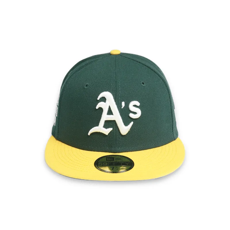 [60243525] Oakland Athletics 74 WS "POP SWEAT" Green 59FIFTY Men's Fitted Hat