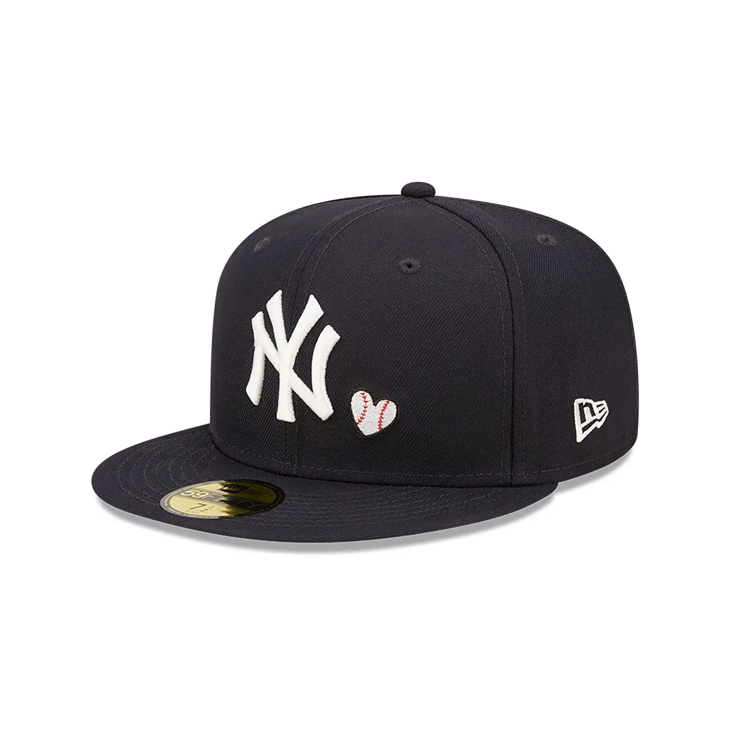 [60243662] New York Yankees 96 WS "Team Heart" Navy 59FIFTY Mens Fitted Hat
