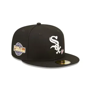 [60243674] Chicago White Sox 05 WS "Team Heart" Black 59FIFTY Mens Fitted Hat