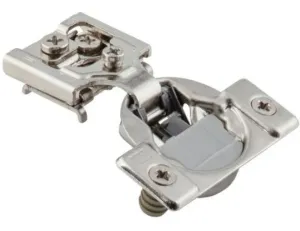 7/16" Overlay Compact Soft-close Hinge with Dowels.