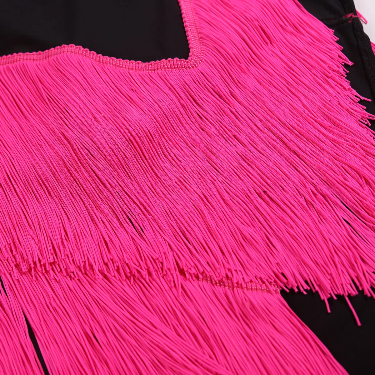 #9993 Latin Dance, Rumba, Cha Cha, Ballroom Tassle Skirt