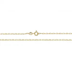 9ct Yellow Gold Double Curb Belcher Chain