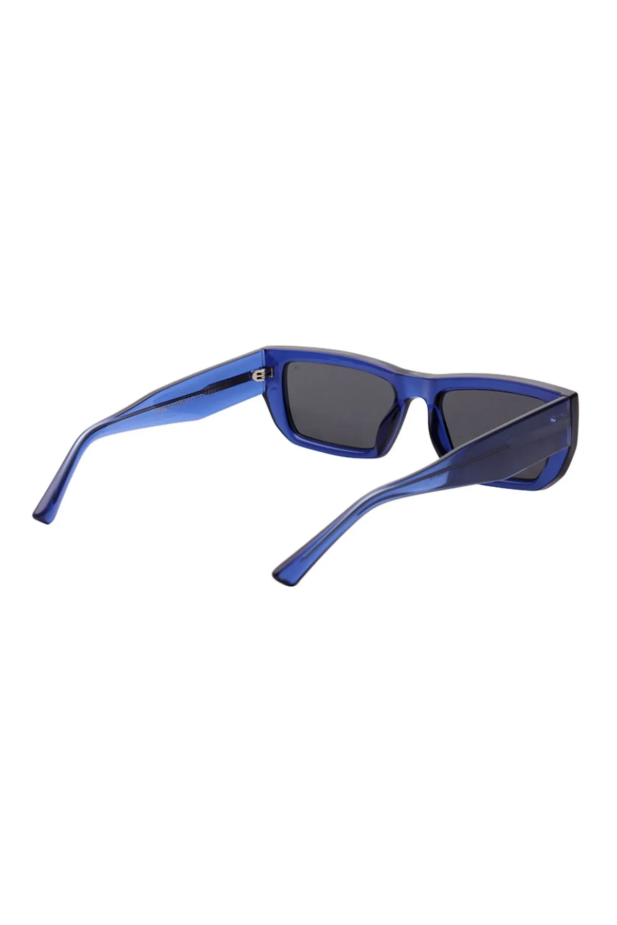 A Kjaerbede Fame Dark Blue Transparent Sunglasses