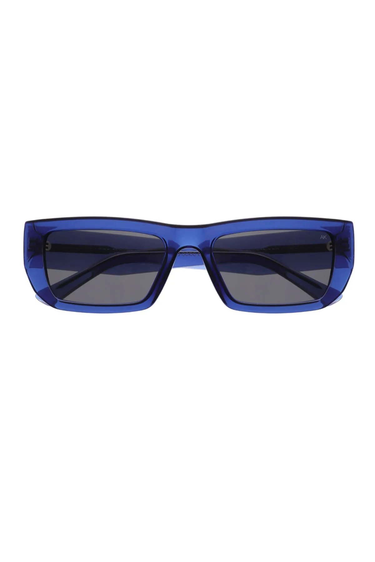 A Kjaerbede Fame Dark Blue Transparent Sunglasses