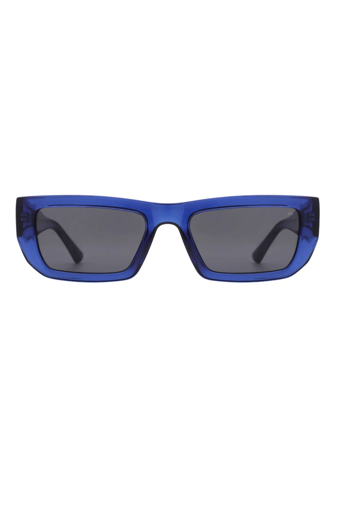 A Kjaerbede Fame Dark Blue Transparent Sunglasses