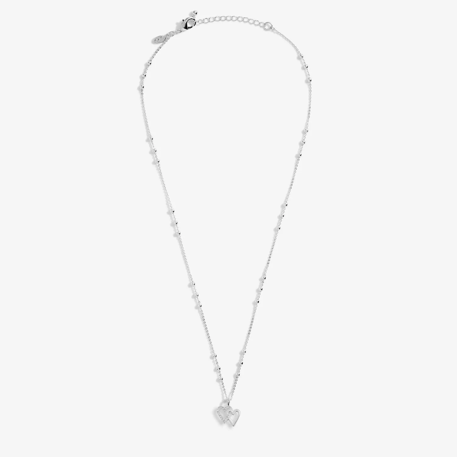 A Little Happy Birthday Friend Silver Plated Necklace 7812