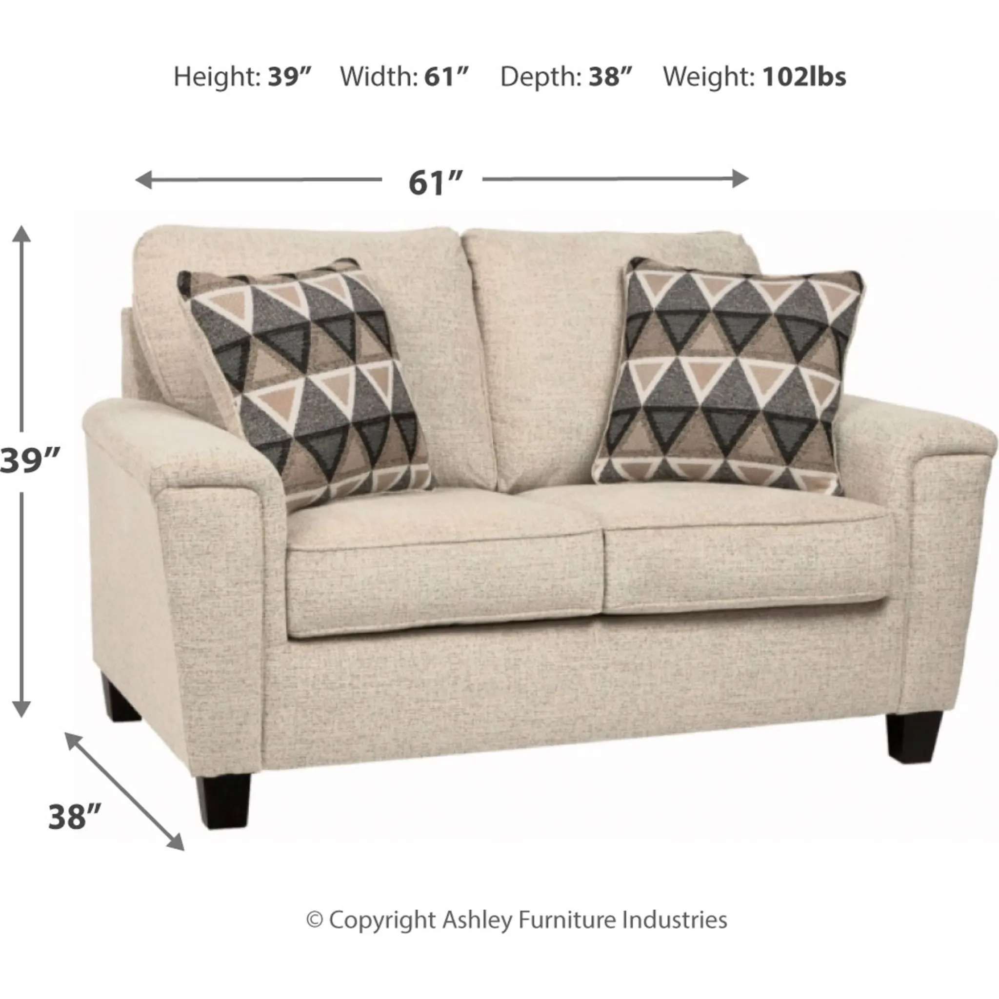 Abinger Loveseat