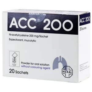 Acc Sachets 200Mg 20 PC Acc Sachets 200Mg 20 PC