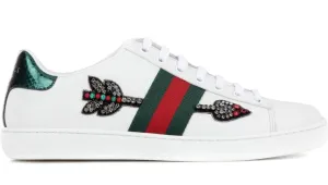 Ace embellished leather arrow