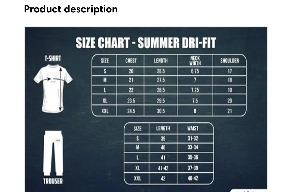 Adidas white Dry-Fit Tee