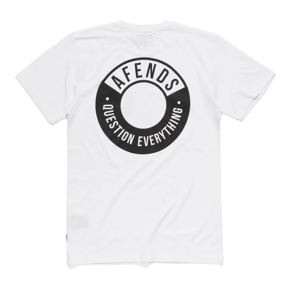 Afends Mens Illumed - Logo Slim Tee