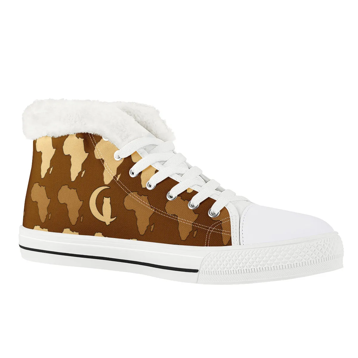 AFRIKAN ORNEMENT Unisex Canvas Shoes