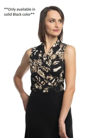 Ainslie Wear, B401 New York Top - BLACK