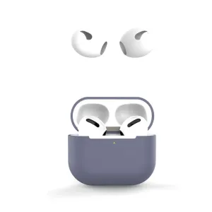 AirPods 3 silicone case with ear caps - Purple