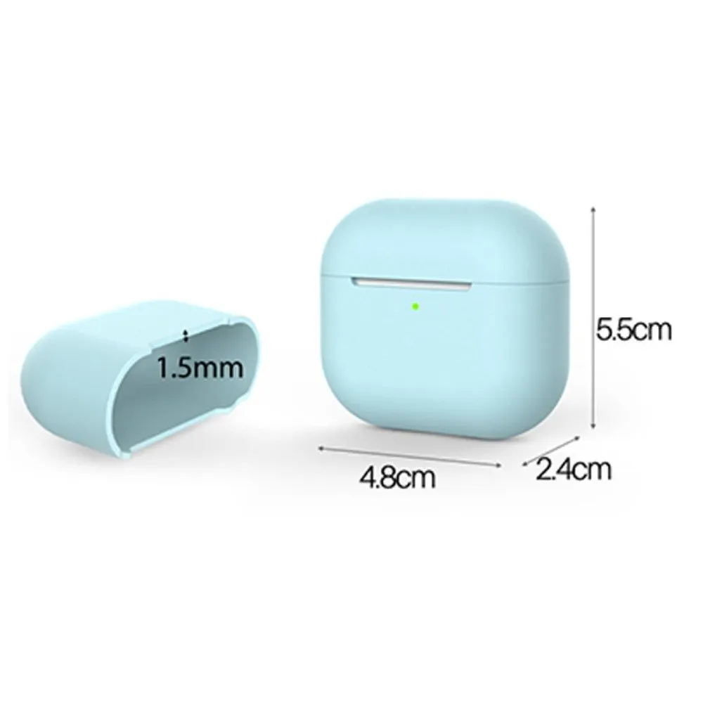 AirPods 3 silicone case with ear caps - Purple
