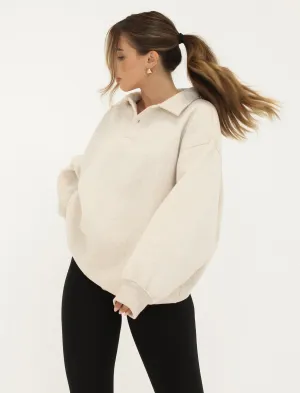 Airport Sweatshirt | Oat