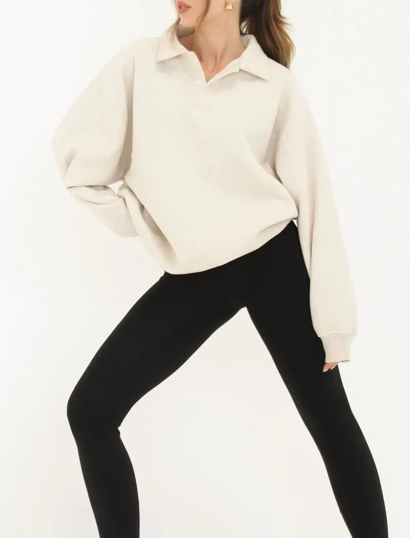 Airport Sweatshirt | Oat