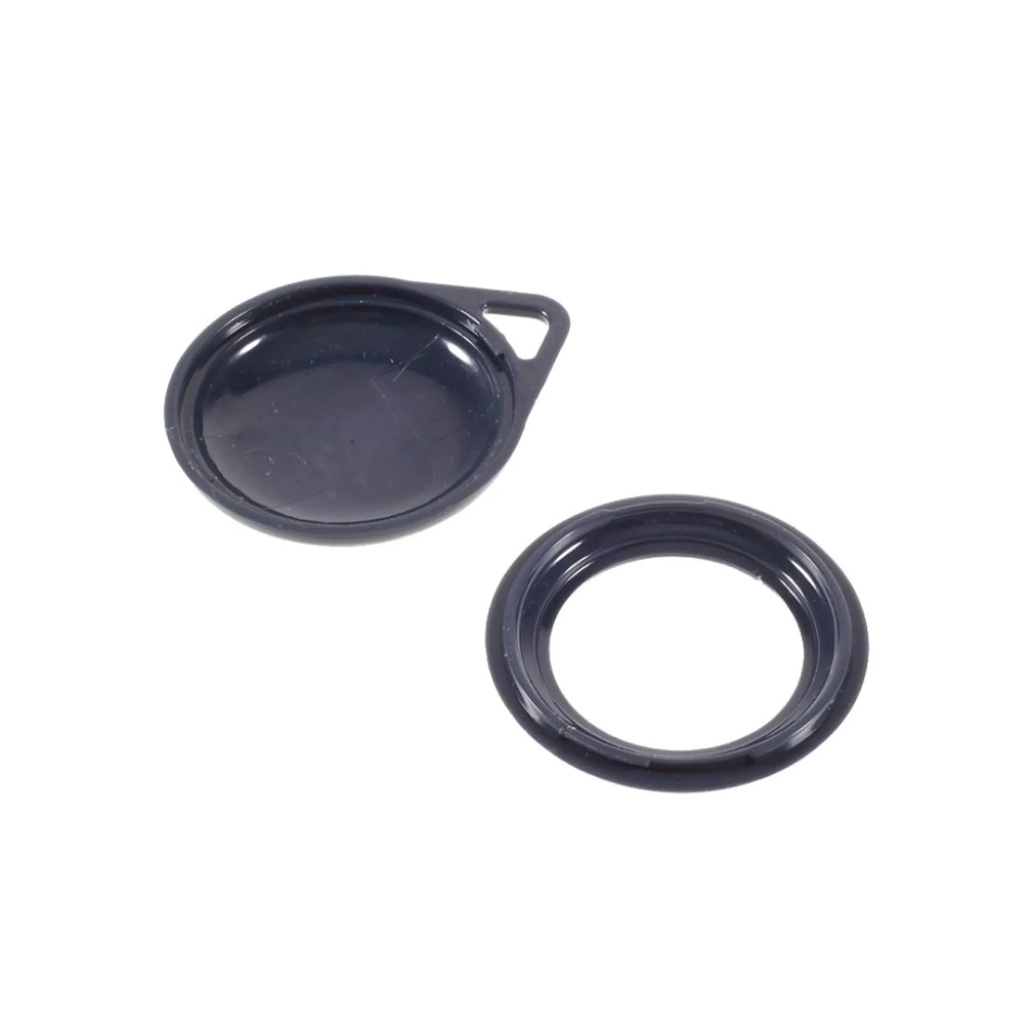 AirTags protective cover with keychain - Dark Blue