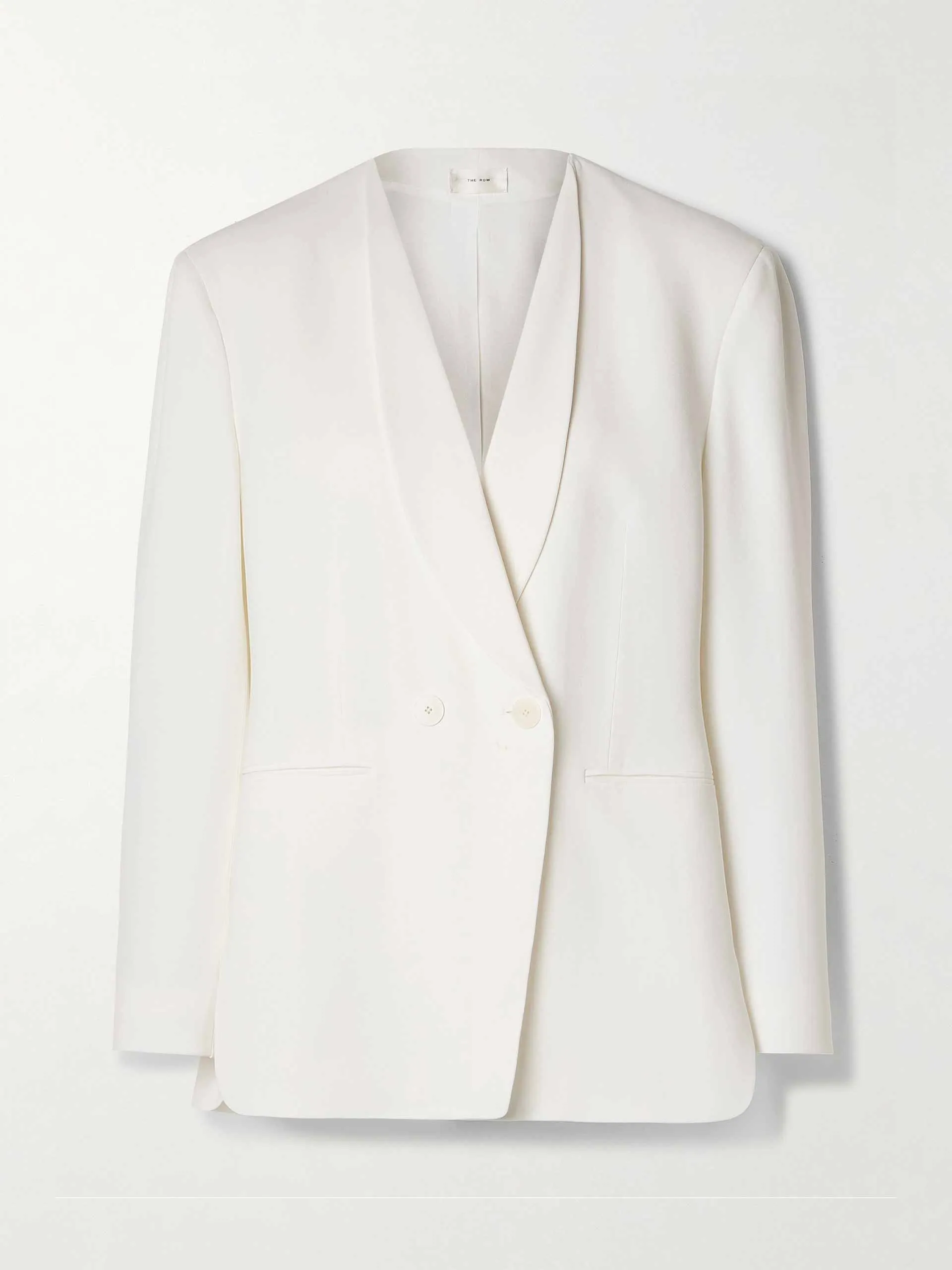 Alda double-breasted cady blazer