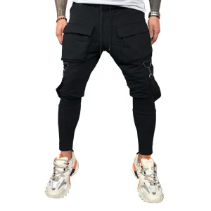 [Alessandro] Black Fashion Jogger