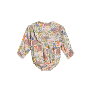 Alex and Ant Charlotte Playsuit - Pink Bird Flower