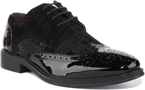 Alex Brogues In Black Patent