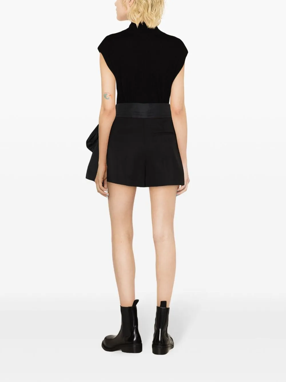 ALEXANDER MCQUEEN Luxurious Cupro Shorts for Women - SS24 Collection