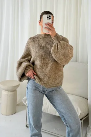 Alice beige knit  jumper