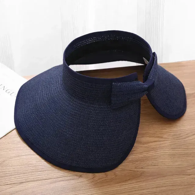 Alina Hat - Damen Faltbarer Sonnenhut mit Breiter Krempe und UV-Schutz