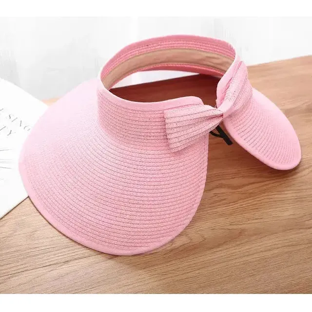 Alina Hat - Damen Faltbarer Sonnenhut mit Breiter Krempe und UV-Schutz